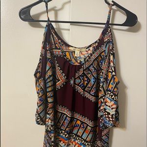 Very cute open shoulder blouse